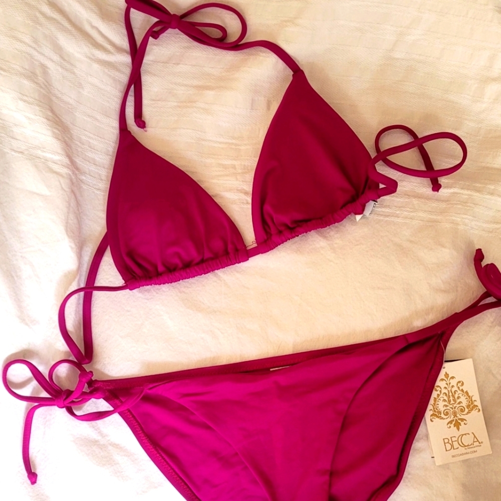 New Bikini Medium NWT Becca top and bottom included
